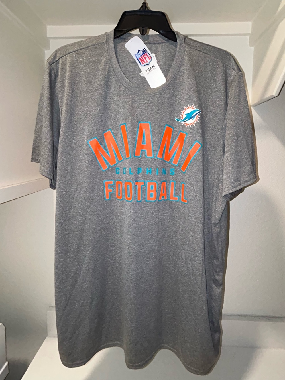 🏈🐬 Miami Dolphins NFL Football Polyester Shirt 🐬🏈